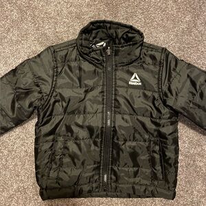 Toddler 2T black Reebok coat ￼